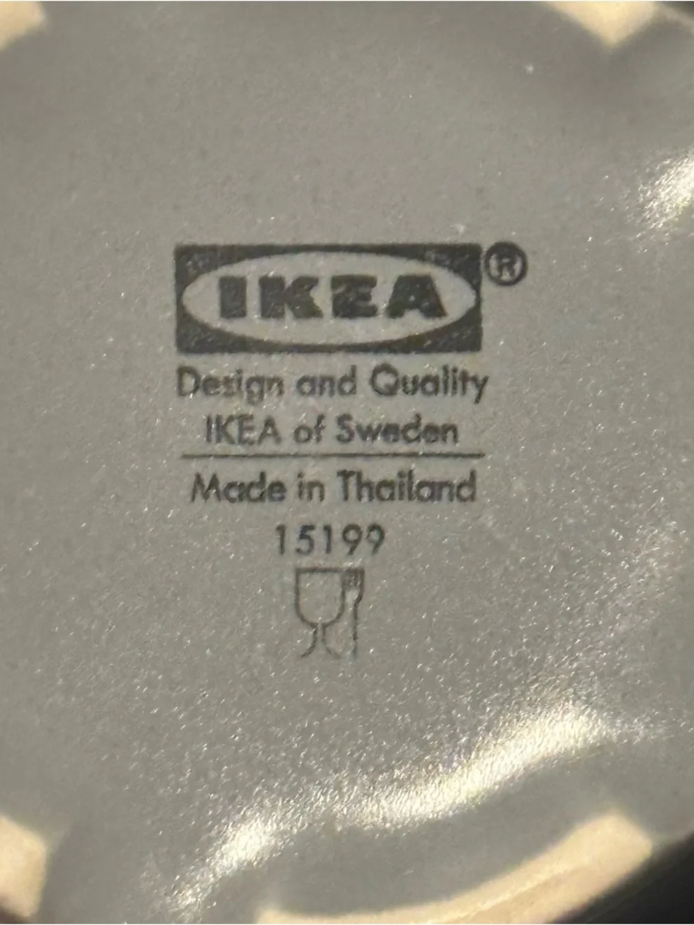 Blue Gray Ceramic Coffee Mug - IKEA Dinera 15199
